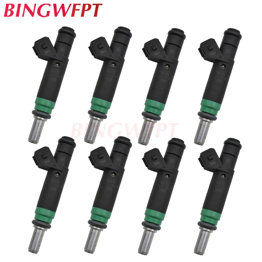 

8PCS 13647525721 7525721 Fuel Injector For BMW 745Li/745i 2004~2005 645Ci 2004~2010 545i 2004 4.4L V8
