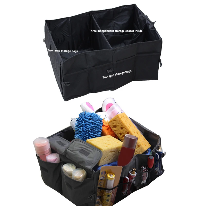 Car Back Folding Storage Box Multi-Use Oxford Portable Bags Auto Organizer | Автомобили и мотоциклы