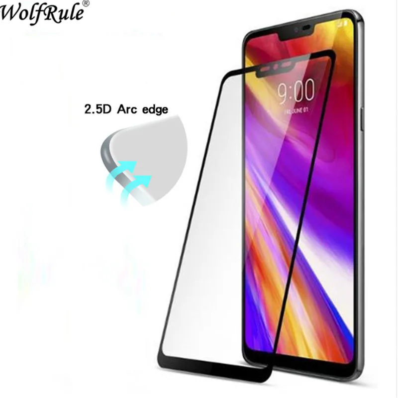2 шт Защитная пленка для экрана LG G7 стекло 2.5D Закаленное полное покрытие 2018 G710
