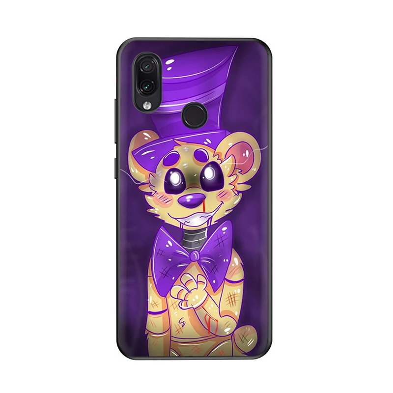 B8 Five Nights At Freddy Silicone Phone Case for Redmi 4A 4X 5 6 A Plus Pro 7 GO Note 4 4X 5 6 7 8 Pro 7A K20 Pro - Color: B8