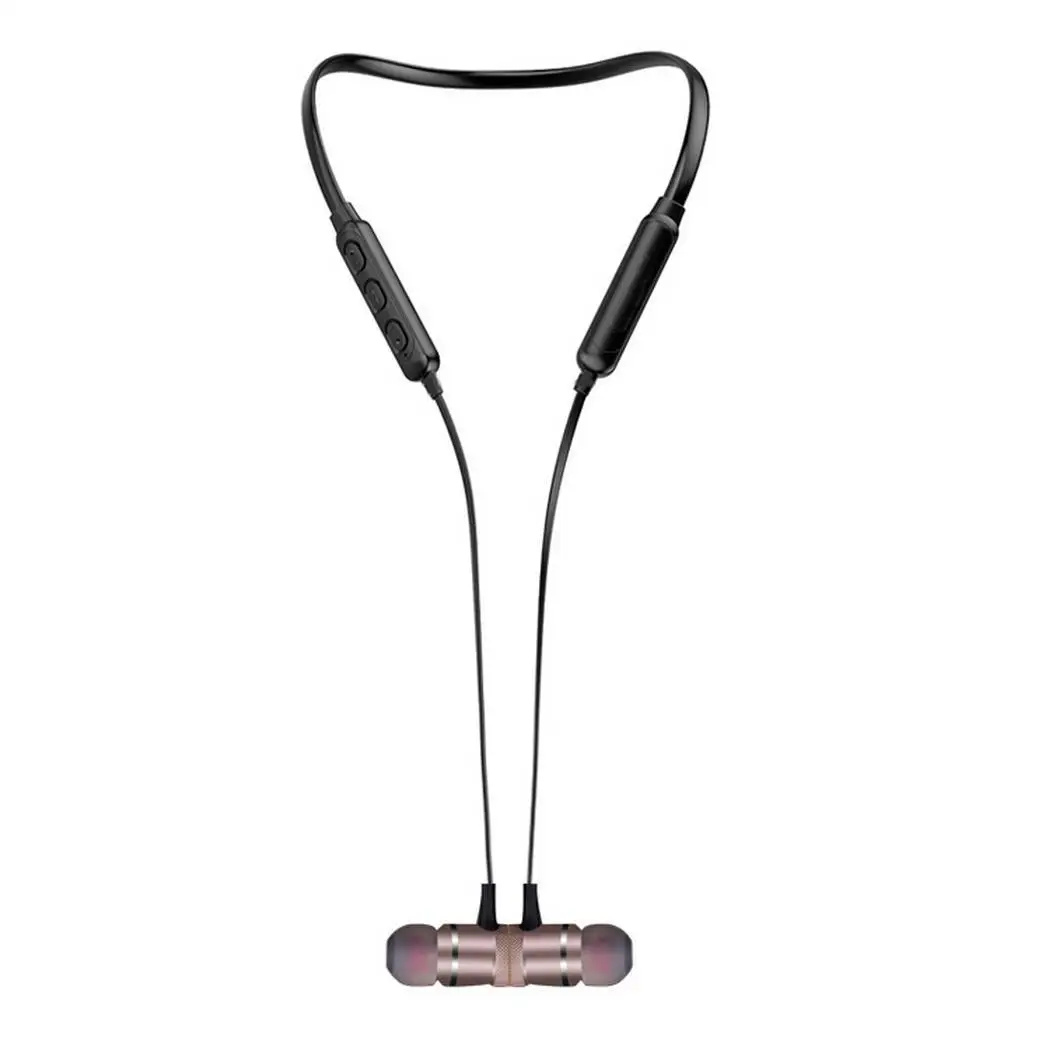 Беспроводные магнитные Bluetooth наушники Спортивная стерео музыка громкой связи.