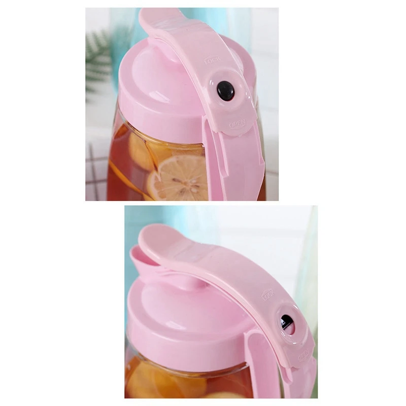 2.2L большой емкости кувшин для воды пластиковый чайник холодного чая набор