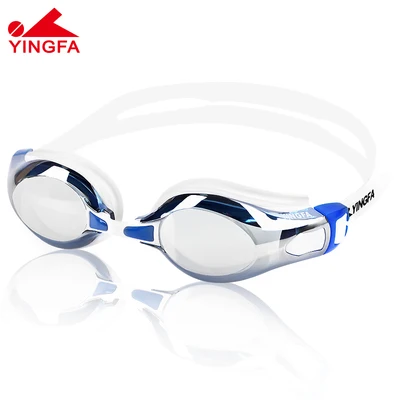 Y2800AF(M)-03 Yingfa, мужские и женские очки для плавания, анти-туман, УФ-защита, очки для плавания, профессиональные, высокое разрешение, водонепроницаемые, очки для плавания ming - Цвет: Y2800AF(M)-03