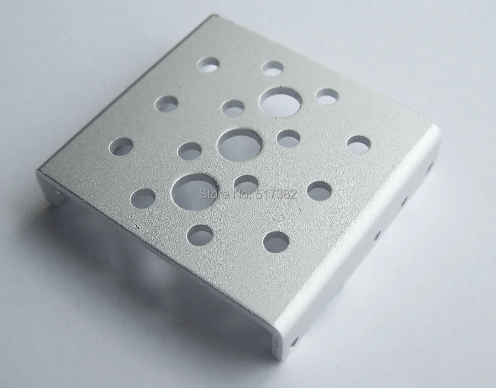 Бесплатная доставка 10x боковой кронштейн для RDS3115 robot servo серебряная