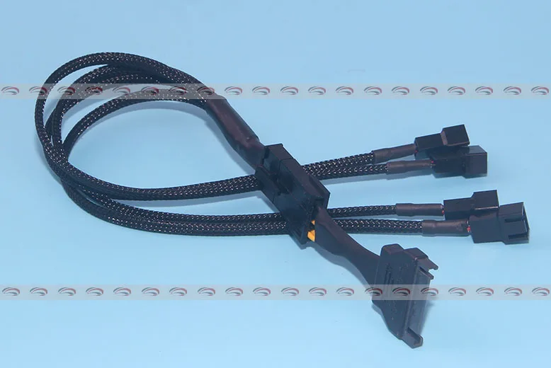 15Pin SATA к 4/6 * 3Pin вентилятор порт адаптер питания кабель Y сплиттер удлинитель