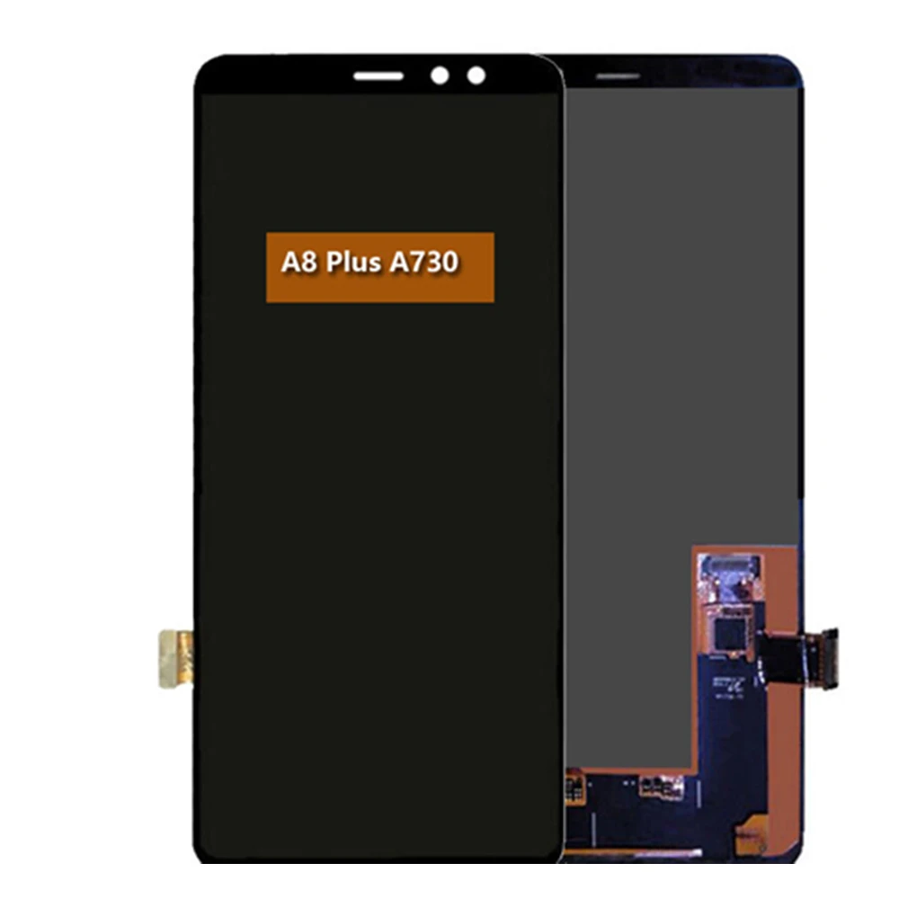 A8 Plus SUPER AMOLED Полный ЖК дисплей для SAMSUNG Galaxy 2018 A730 A730x сенсорный дигитайзер Замена