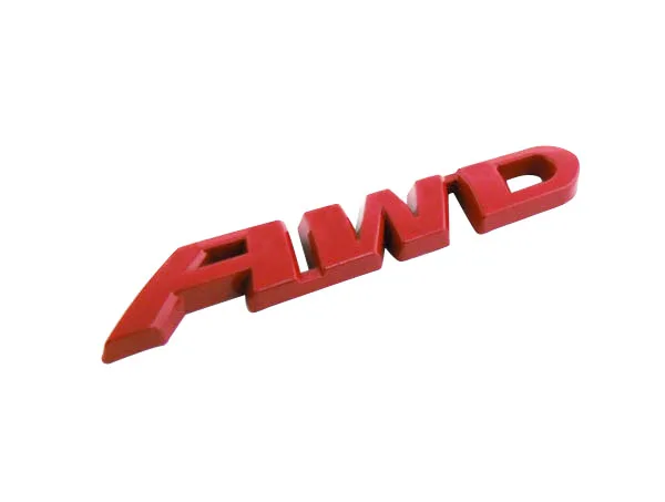Авто Красный AWD для 4 колеса внедорожник внедорожный багажник эмблема задней
