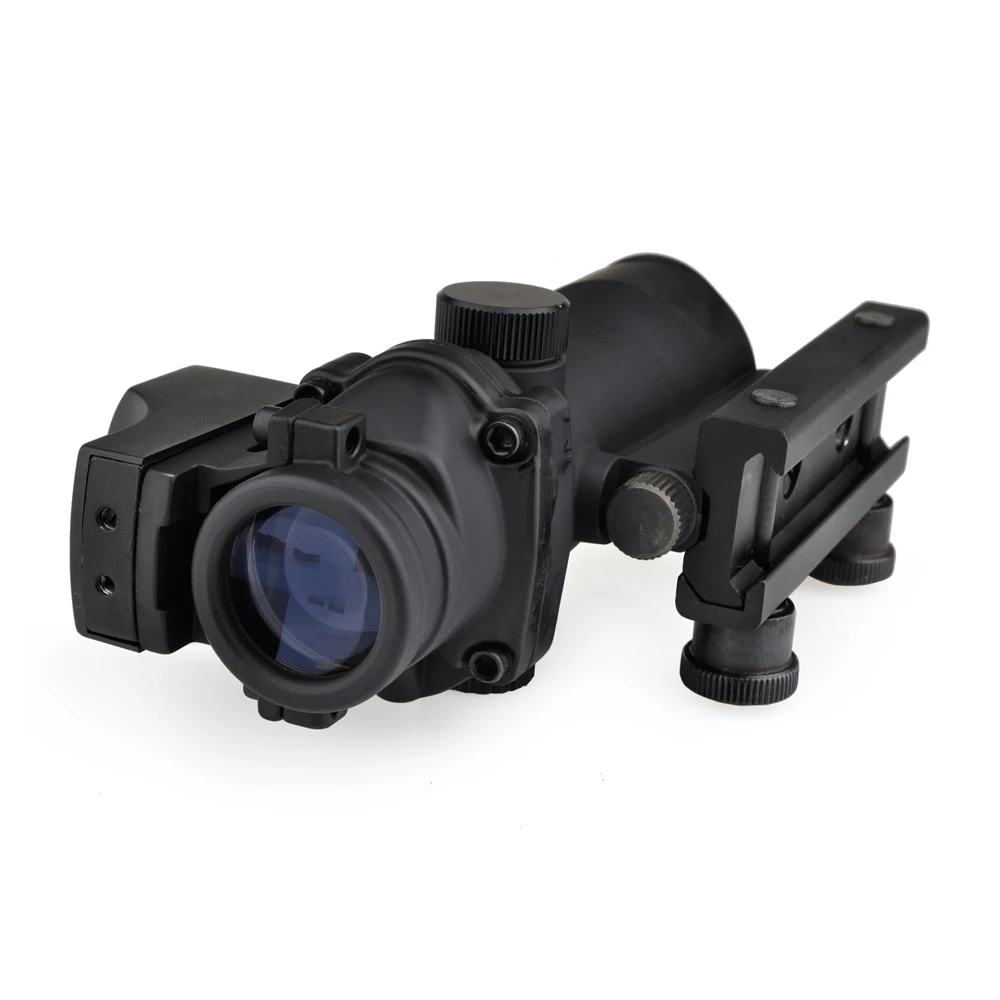 Оптика Acog 4X32 оптический прицел красный/зеленый сетка с мини Красный точка зрения