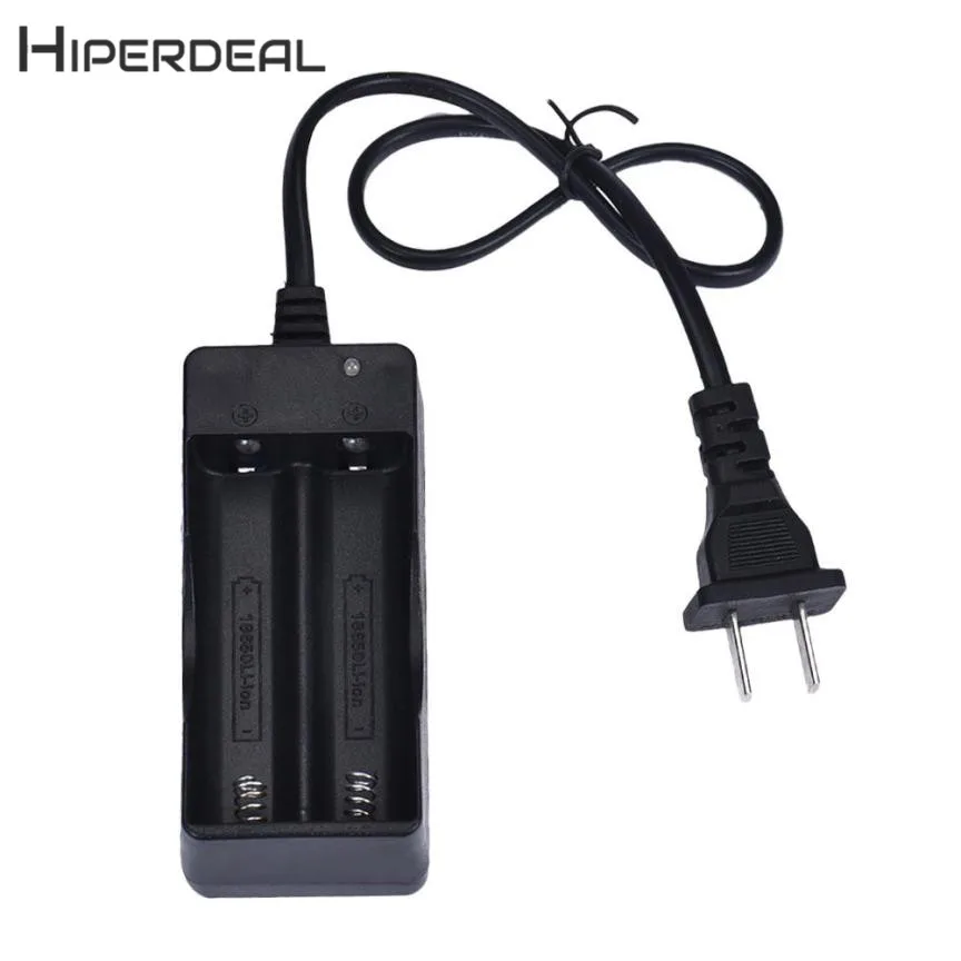 HIPERDEAL Новое AC 110V 220V двойное зарядное устройство для 18650 3 7 V литий ионная