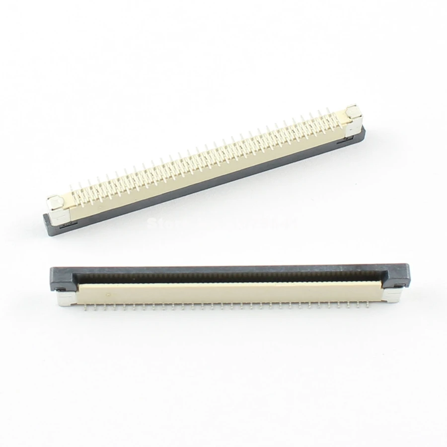 100pcs FPC FFC 0.5mm Pitch 60 Pin Drawer Type SMT SMD Ribbon Flat Connector | Обустройство дома