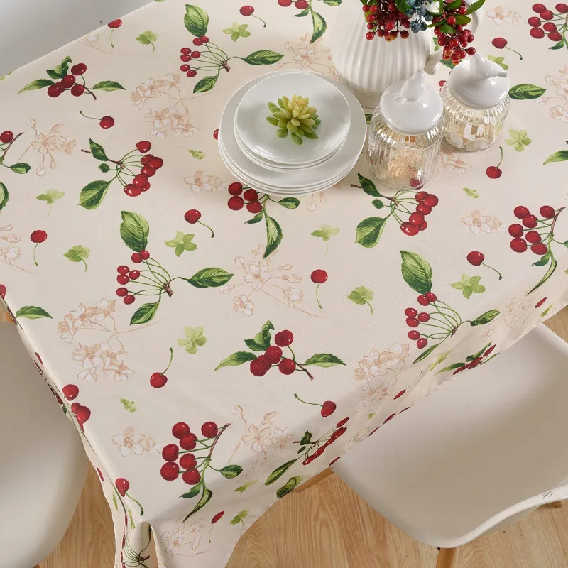 Скатерть HTEXQ прямоугольная в пасторальном стиле защита и украшение дома