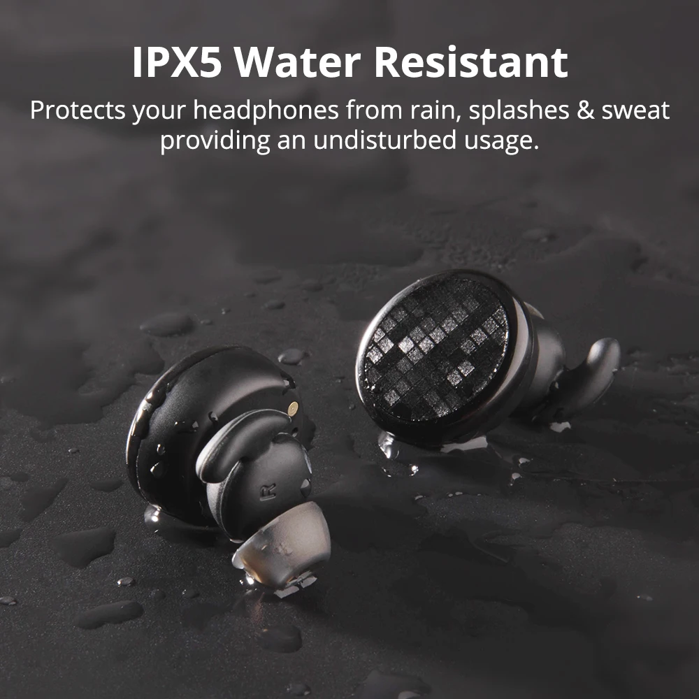 Tronsmart Encore Spunky Buds Bluetooth наушники беспроводные настоящие стерео IPX5 с микрофоном