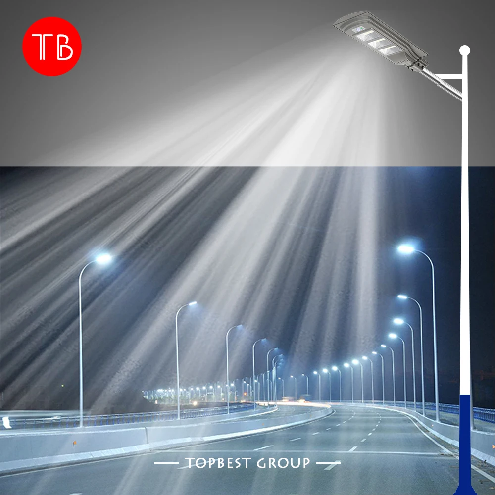 Solar Integrated LED Street Light 60W IP65 led Road Outdoor Lamp | Освещение
