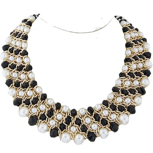 Популярное винтажное многоцветное жемчужное Шейное колье с подвеской на