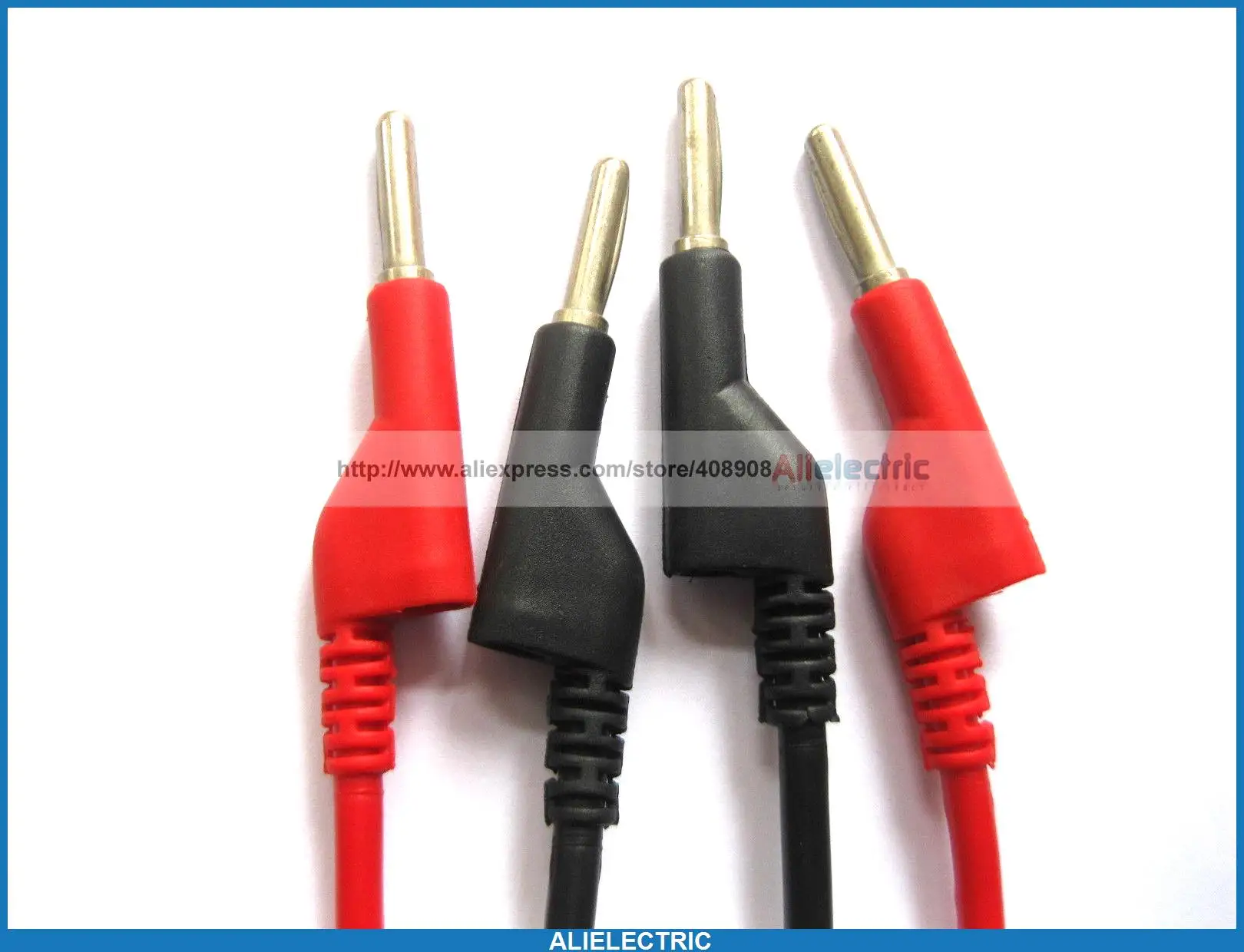 2 шт. силиконовый кабель с вилкой типа банан | Обустройство дома