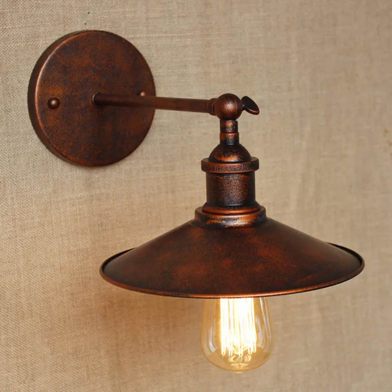 Контрастный светильник в американском ретро пасторальном стиле для ванной