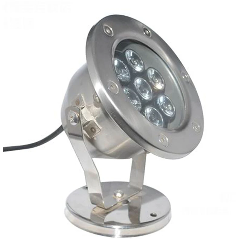 Лучшая цена 6W/12W/18W/24W/30W/36W Красный Зеленый Синий IP68 LED Подводный аквариумный бассейн светильник для аквариума рыбной емкости RGB подсветка лампа AC DC 12V 24V включена.
