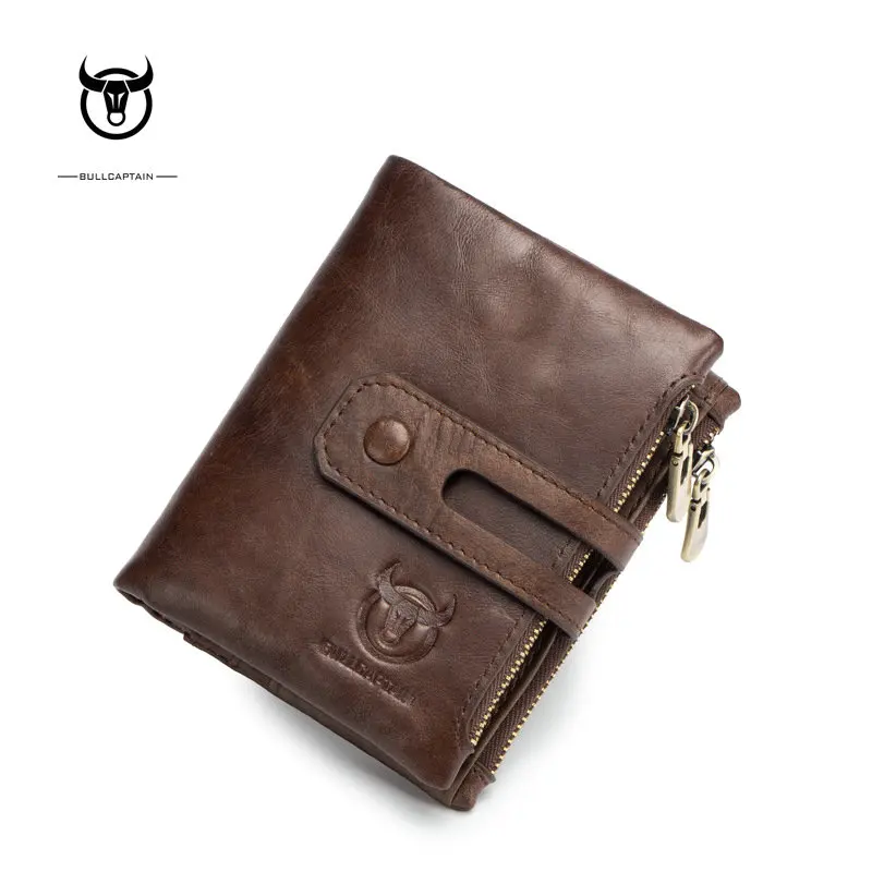 BULLCAPTAIN Роскошные известный бренд мужские кошельки мужской клатч кошелек сумка