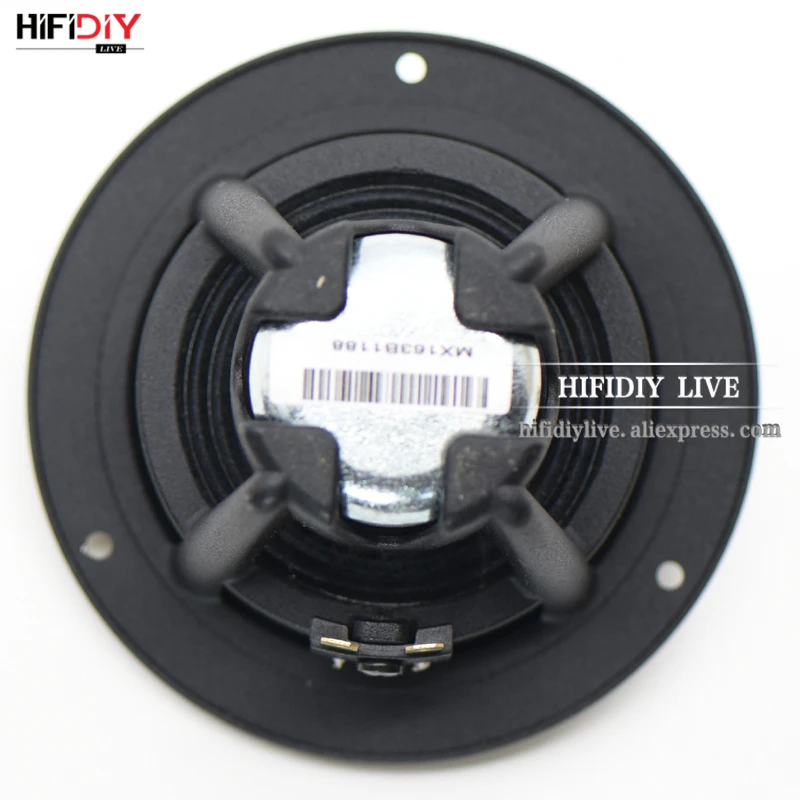 HIFIDIY Алюминий бассейна Hi-Fi 2 3 3,5 дюймов 65 мм полночастотный динамик 4OHM 20 Вт высокой мощности Alto басовый V65/85/95 мм