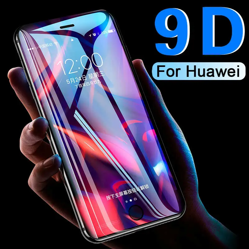 9D полный защитный Стекло на huawei Honor 10 P20 Lite Pro Экран протектор для 8x 7a 8a V20
