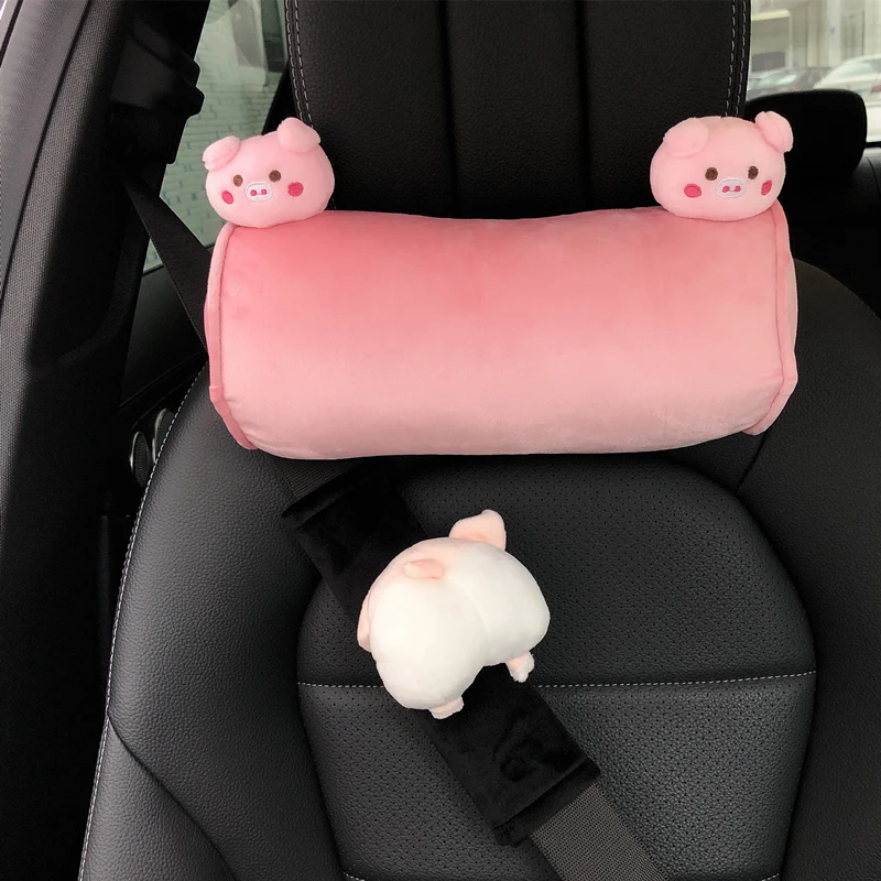 Игрушек! Милые плюшевые игрушки мультфильм ягодицы свинья пояс крышка цилиндра