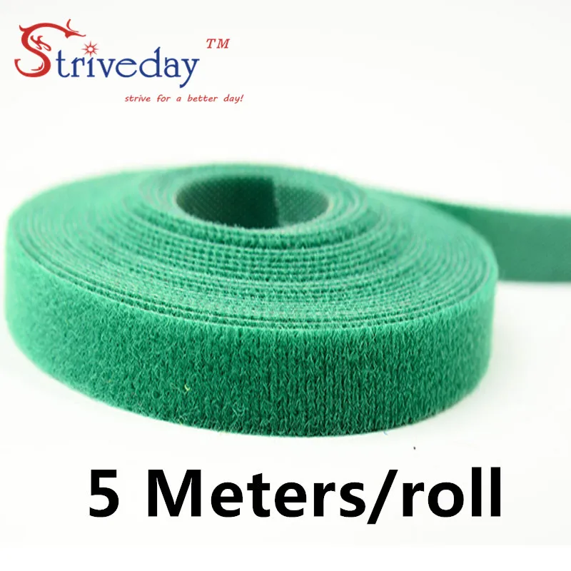 5 метров/рулон нейлоновая лента шириной 1 см|cable ties|nylon cable tiesmagic tape |