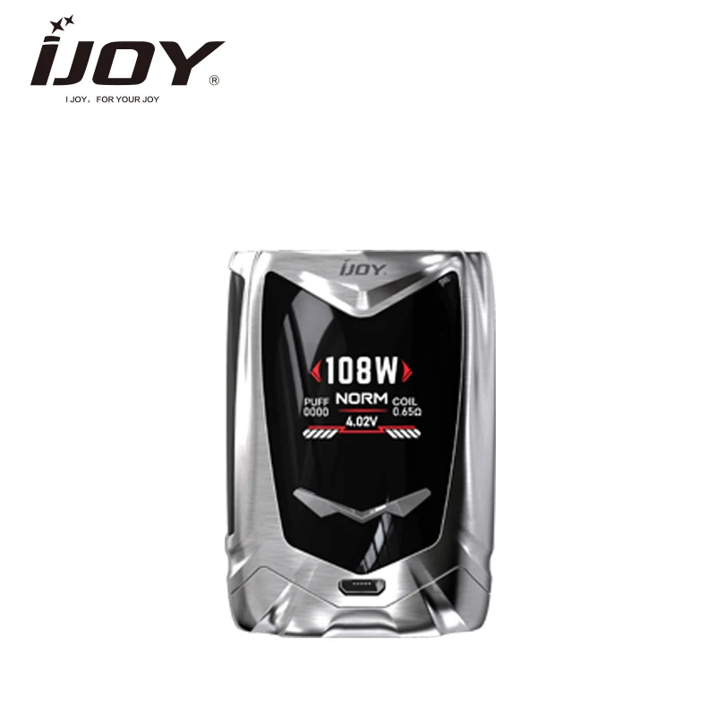 Новое поступление IJOY Мститель детский мод 108 ВТ Голосовое управление TC коробка с