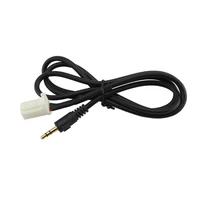 3 5mm jack car radio mp3 audio aux cable to 8 pin adapter for nissan sylphy tiida qashqai geniss