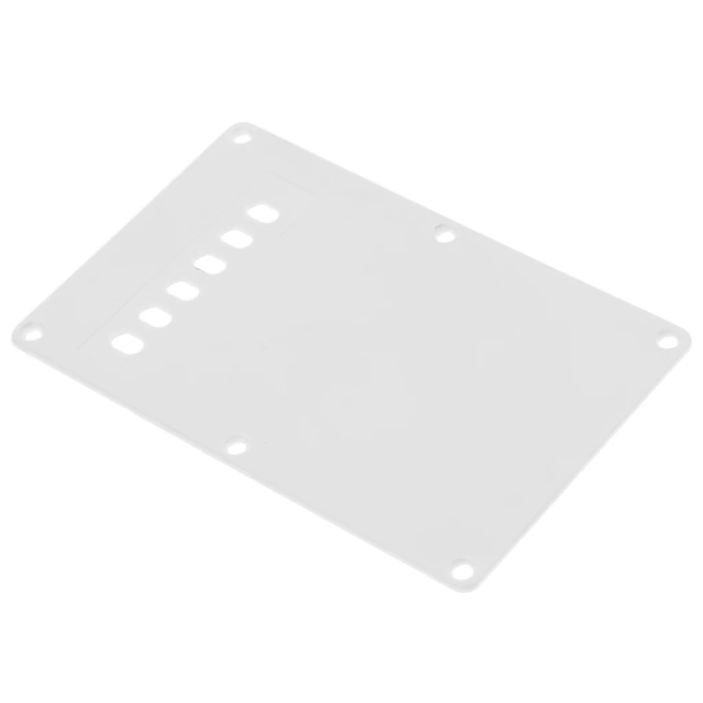 Тримолиновая Крышка для электрогитары с 6 отверстиями Задняя панель крыльев