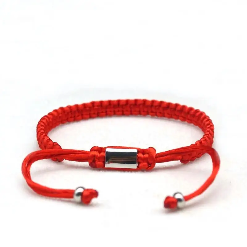 Брендовый милый Мишка Lucky Red Rope плетеные браслеты для женщин очаровательный