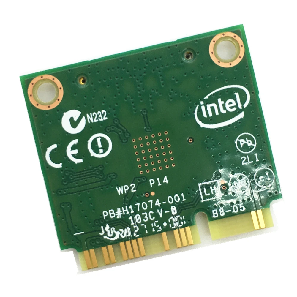 7260HMW   Intel 7260 802.11ac 867 /   Bluetooth 4, 0 WIFI  Mini-PCIE  840 ZBOOK 14 15 17