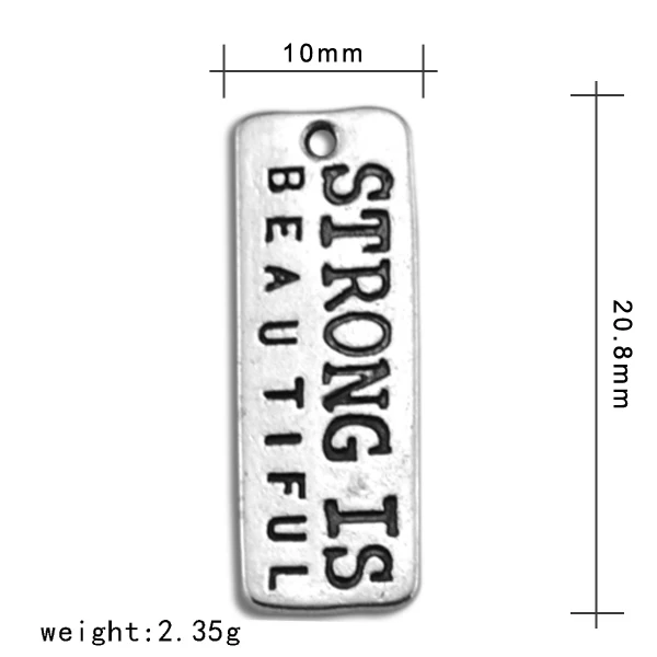 Рыболовный крючок 20 шт. Двусторонняя прочная Прекрасная подвеска для браслета|be