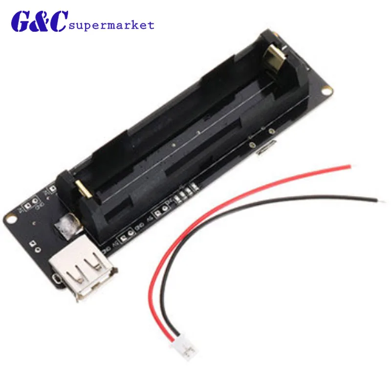 18650 Защита аккумулятора V3 для Raspberry Pi WEMOS ESP32 ESP32S Arduino Micro USB Type A выход Diy