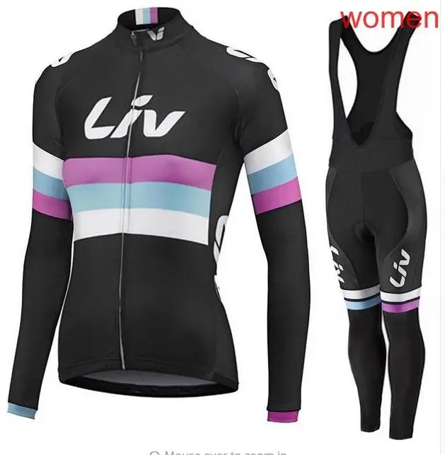 2018 Liv женские майки с длинным рукавом для велоспорта MTB велосипедные колготки