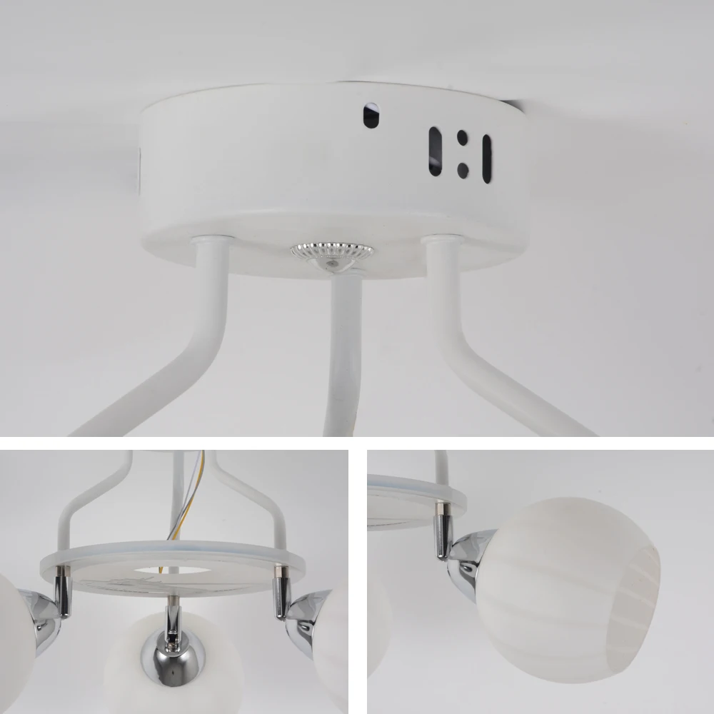 Современный светильник люстра с резервуаром акриловый панель