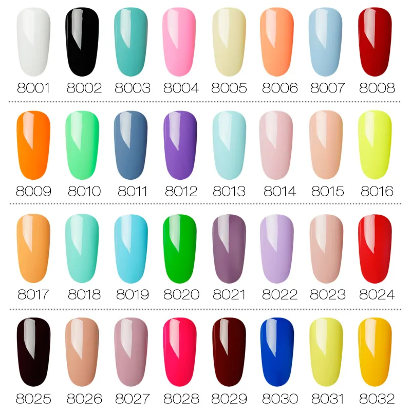 NAILWIND 5 мл Лак для ногтей 41-50 Полупостоянный UV Гибридный гвоздь Гель-лак кисть Art Soak