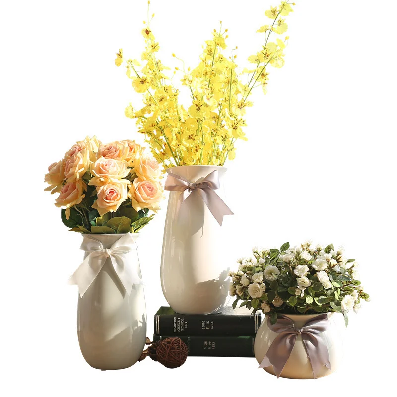 Ozdobne Jarron Ceramica для Vazo Dekorasyon Ev украшение дома Vaso De Flor Jarrones Decorativos Современная