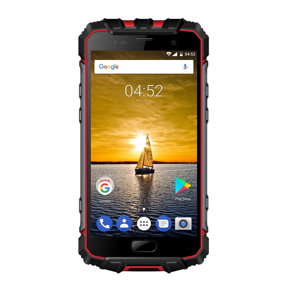 Ruby Red Ulefone Armor 2 4G смартфон 5,0 дюймов 6 ГБ ОЗУ 64 Гб ПЗУ Android 7,0 Восьмиядерный 2,6 ГГц IP68 Водонепроницаемый NFC 16 МП мобильный телефон - Цвет: Ruby Red
