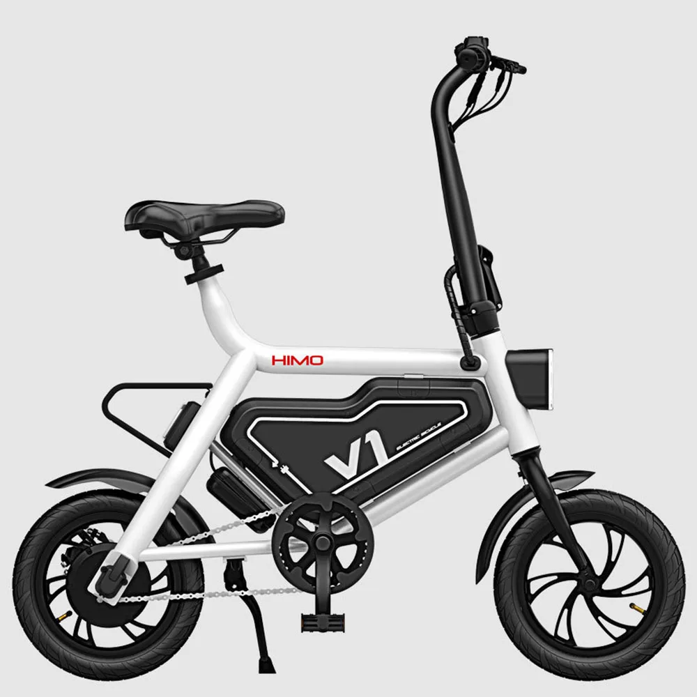 Фото Mi HIMO 12 дюймов мини-Электрический велосипед 36 в 250 Вт Мотор Электрический помочь