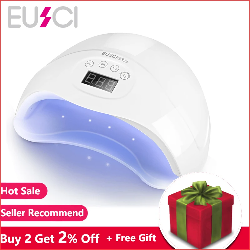 Распродажа! Лампа УФ/LED профессиональная для сушки ногтей сушилка с инфракрасным