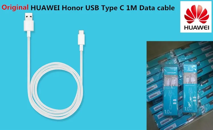 5 шт./лот оригинальный USB кабель для передачи данных Huawei Honor Type C Mate 10 9 P9 Plus 8 Samsung S8