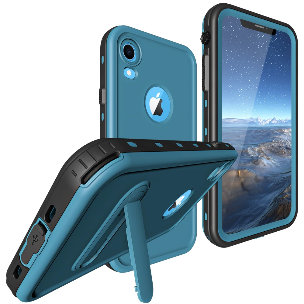SHELLBOX водонепроницаемый чехол для телефона для iPhone XR XS MAX чехол ТПУ с ПК подводный чехол для iPhone XR XS Max водонепроницаемый чехол