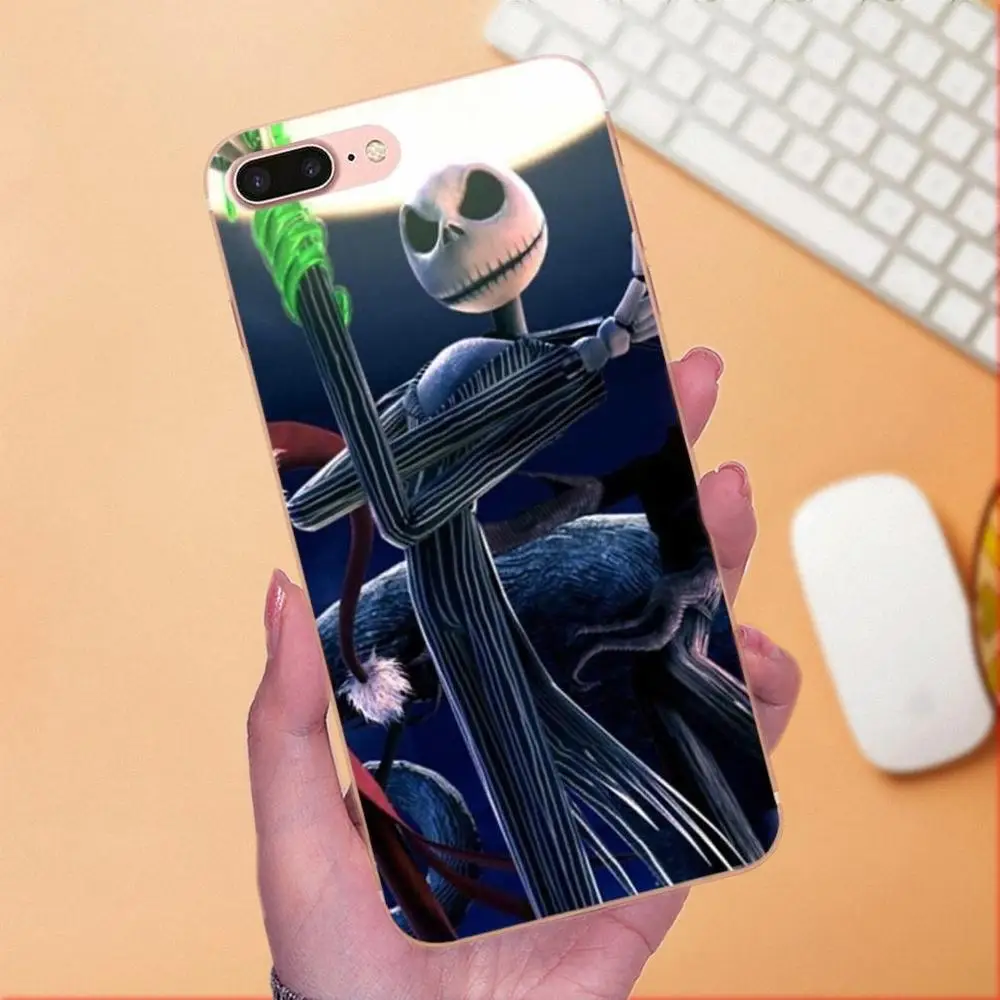 Мягкий Кап чехол с принтом &quotКошмар перед Рождеством&quot самой модной huawei P8 P9 P10 P20