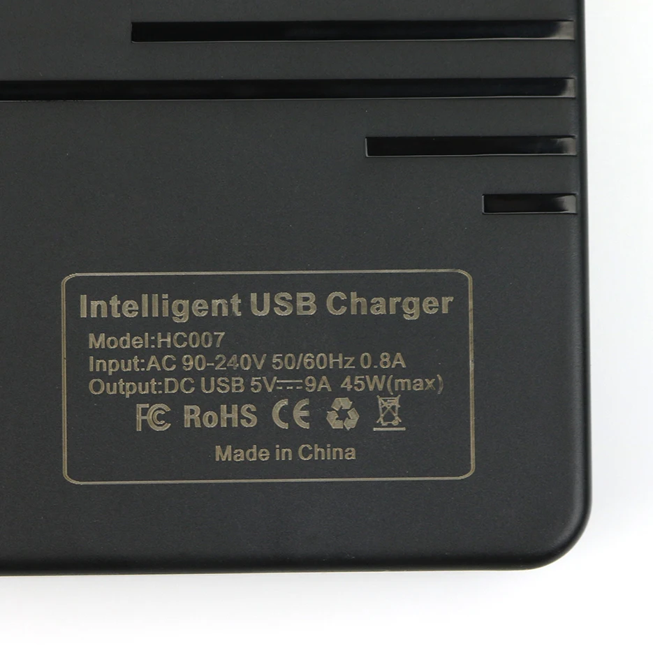 Быстрая интеллектуальная USB быстрая зарядка 2 0 адаптер 5V9A 45 Вт 7 портов дорожные