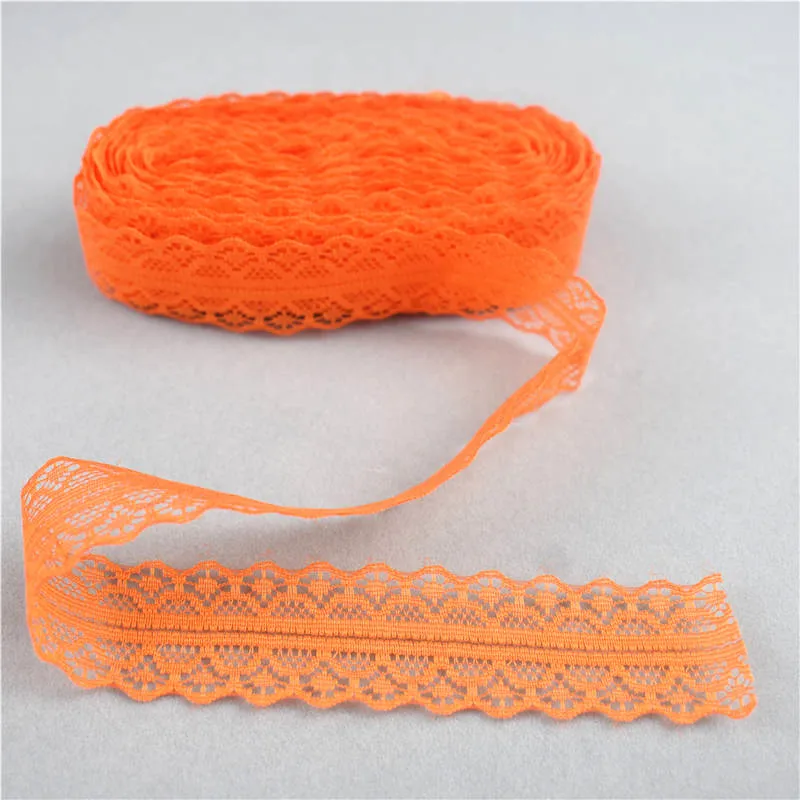 10 yards/Lot Yellow african lace fabric Embroidered Net Lace Trim Ribbon Wedding Birthday/Christmas/Bow Decorations ribbon | Дом и сад