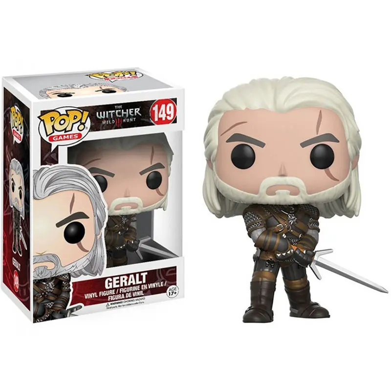 FUNKO pop The Witcher 3: Дикая Охота модель Фигурка Коллекционная модель игрушки для подарка