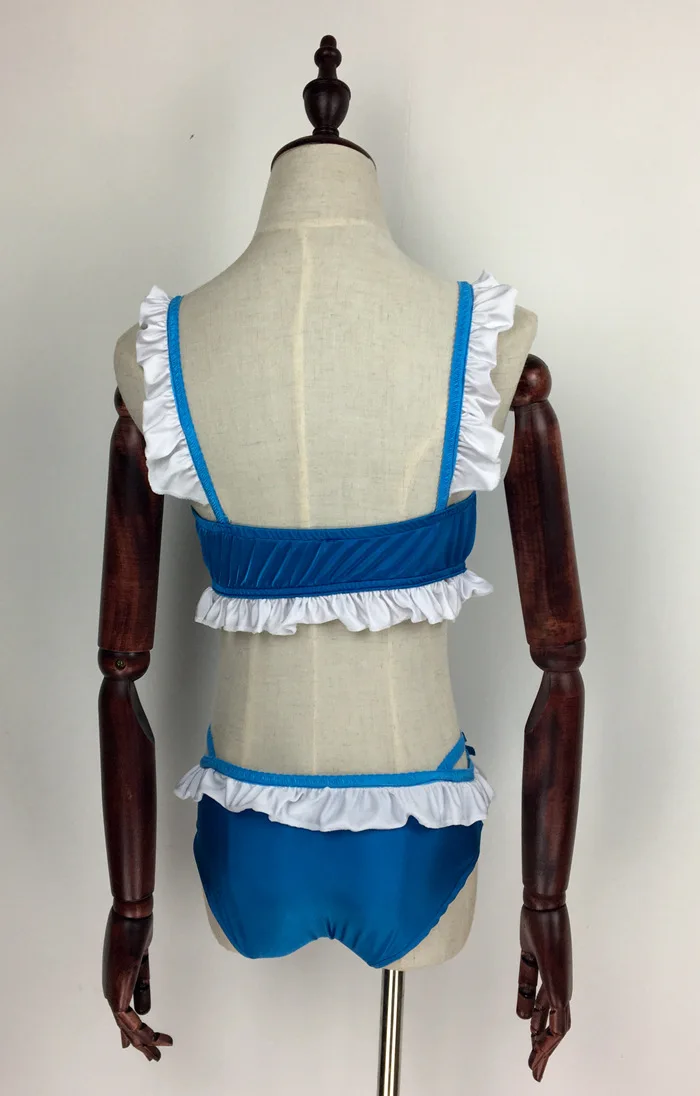 Re: Zero Ram Rem костюмы для косплея для взрослых женщин сексуальные комплекты бикини бюстгальтер нижнее белье трусы купальный костюм