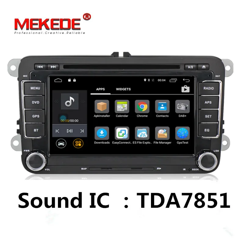 Android7.1 4G wifi Автомобильный радио мультимедиа для VW Volkswagen SKODA GOLF 5 Golf 6 POLO PASSAT B5 B6 JETTA