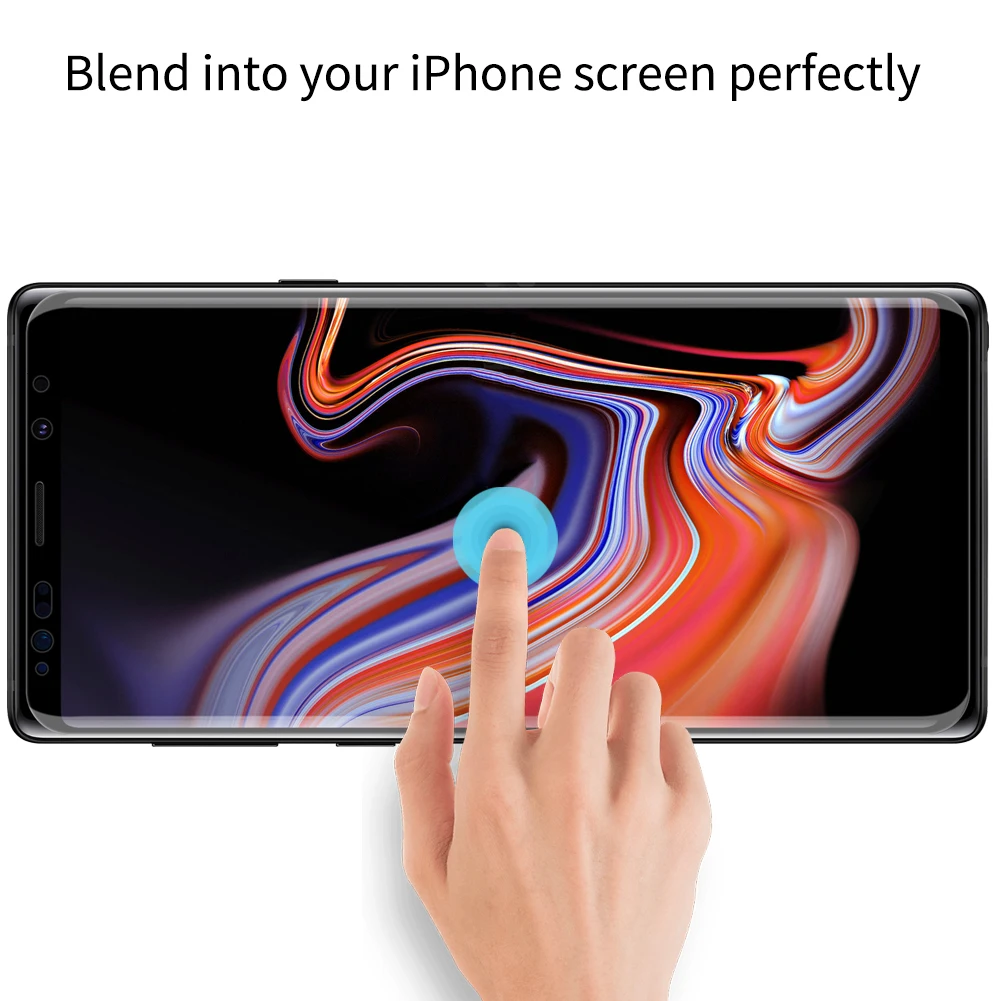 Стекло Nillkin для samsung Galaxy Note 9/8/S9 Plus, Защитное стекло для экрана, полное покрытие, Защитное стекло для samsung S9 Plus