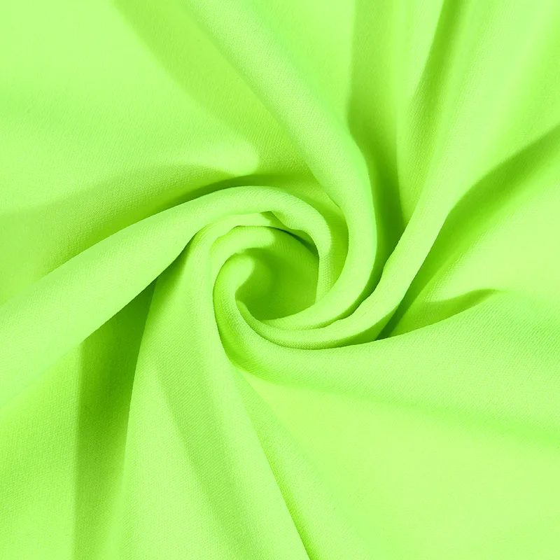 Сексуальный летний женский топ на бретелях юбка комплект из 2 предметов неоновый